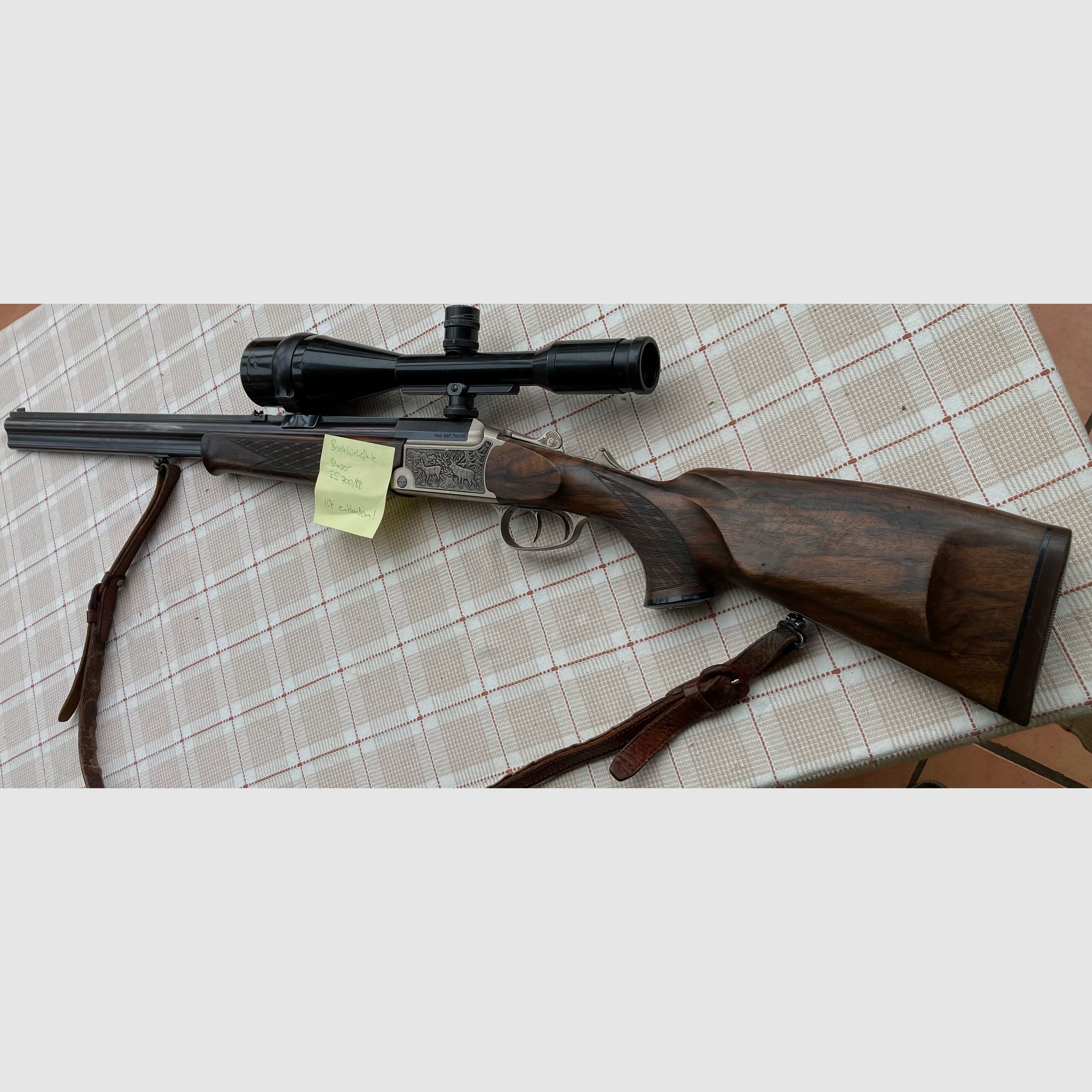 Blaser ES700/88 Bockbüchse mit Einstecklauf