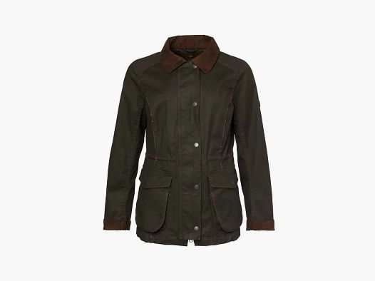 Chaqueta Original Vintage Chevalier Mujer Cuero Marrón 46W
