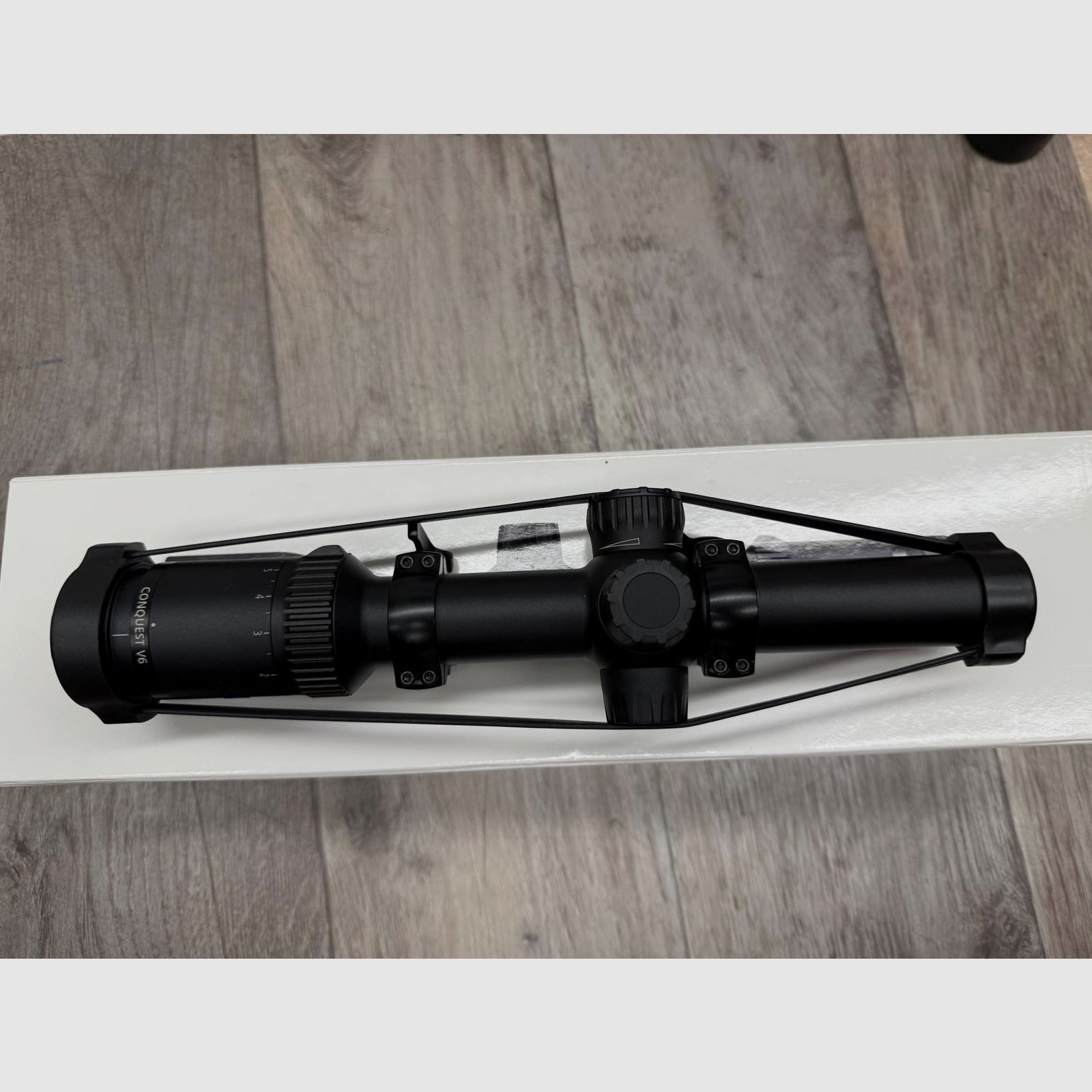 ZEISS Zielfernrohr Conquest V6 ohne Schiene 1,1-6x24 mit Ringmontage von 