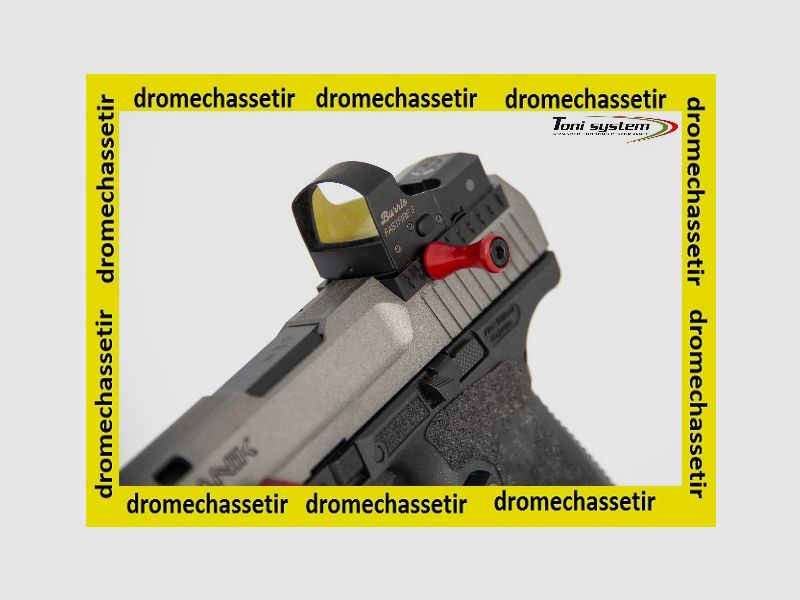Hebel-Ladegriff für Canik TP9 SFX, rot eloxiert, Bild 1 von 2