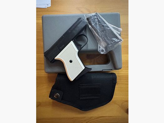Record 15-9 pistola tascabile 9mm con fondina 2 caricatori + accessori
