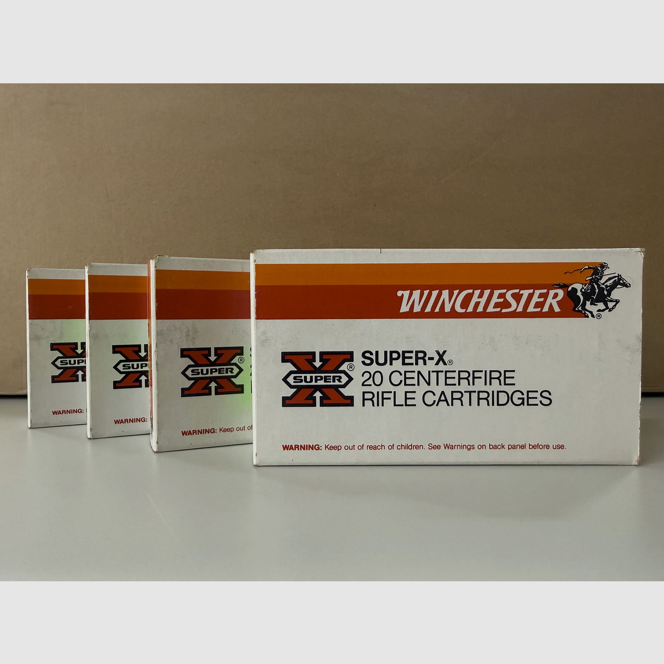 .458 Win Mag Munition - Super X - 80 nabojów z jednej partii