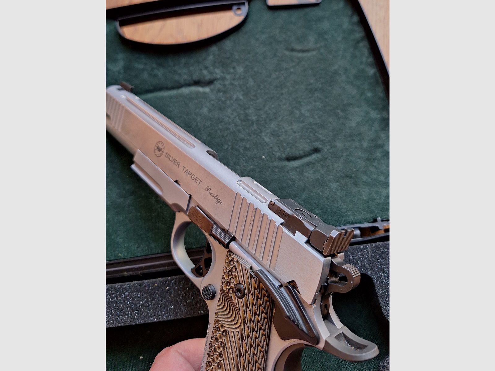 RBF Target Silver Prestige .45 ACP