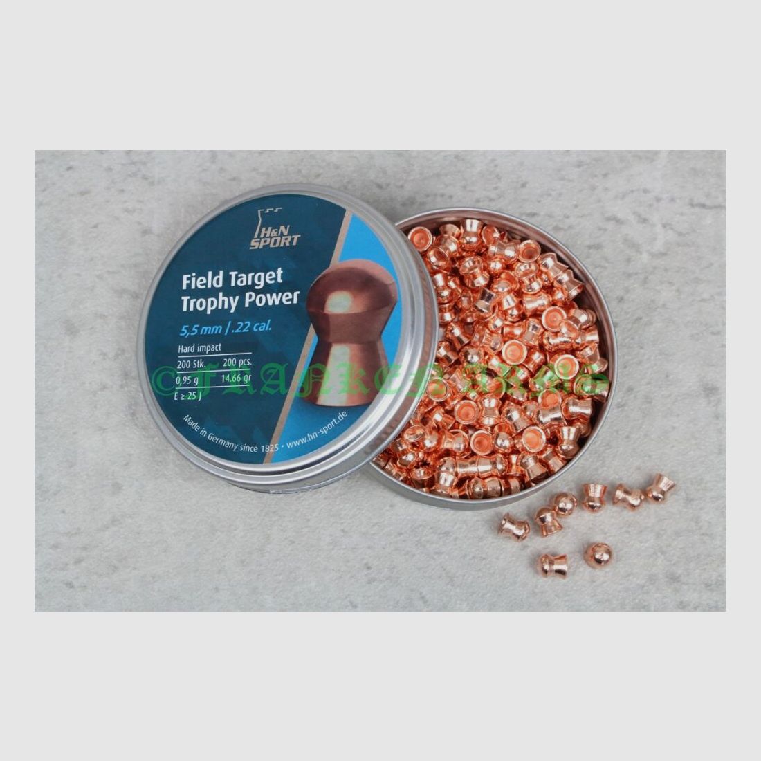 H&N Field Target Trophy Power 5,5mm 200 Stück