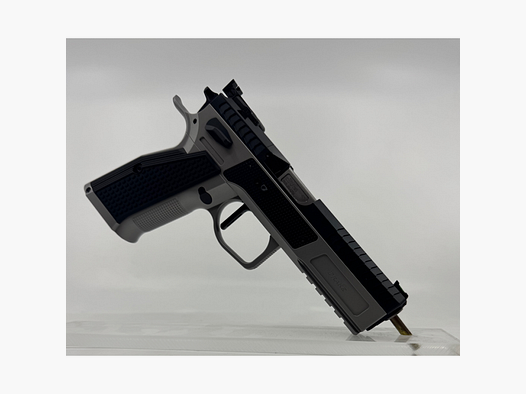 Phoenix Drake Production, Acier / Acier, Duotone, uniquement SA, fibre verte, viseur OR, 9 x 19mm, preuve militaire