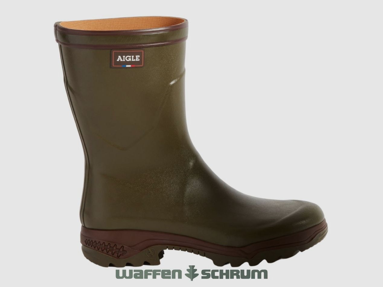Aigle Gummistiefel Parcours 2 Halbstiefel Bottillon Khaki