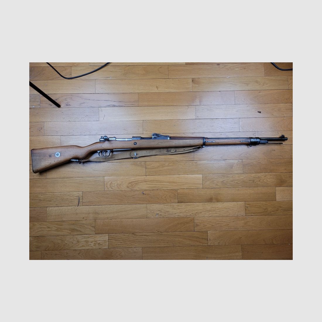 Bon Gewehr 1898 oder G98 – Preußen 1. Weltkrieg – Spandau 1910 – Originalkaliber – Ersatzbretelle – BE/BE+, Bild 8 von 25