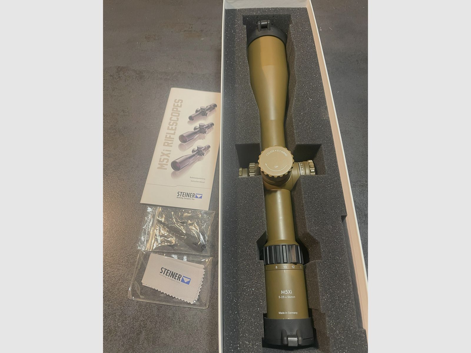 Steiner Military M5XI  5-25 56 Coyote Brown MSR