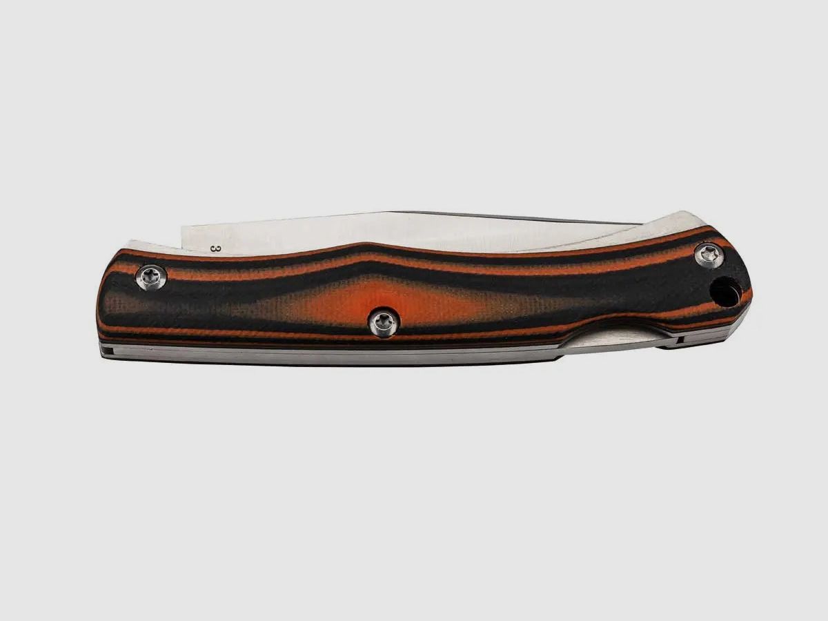 Couteau de poche PUMA TEC Slim Line, G10 orange-noir