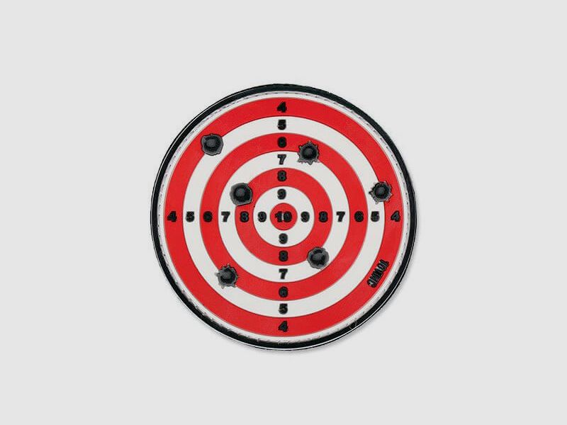 101Inc. 3D Klettpatch Target, Rot