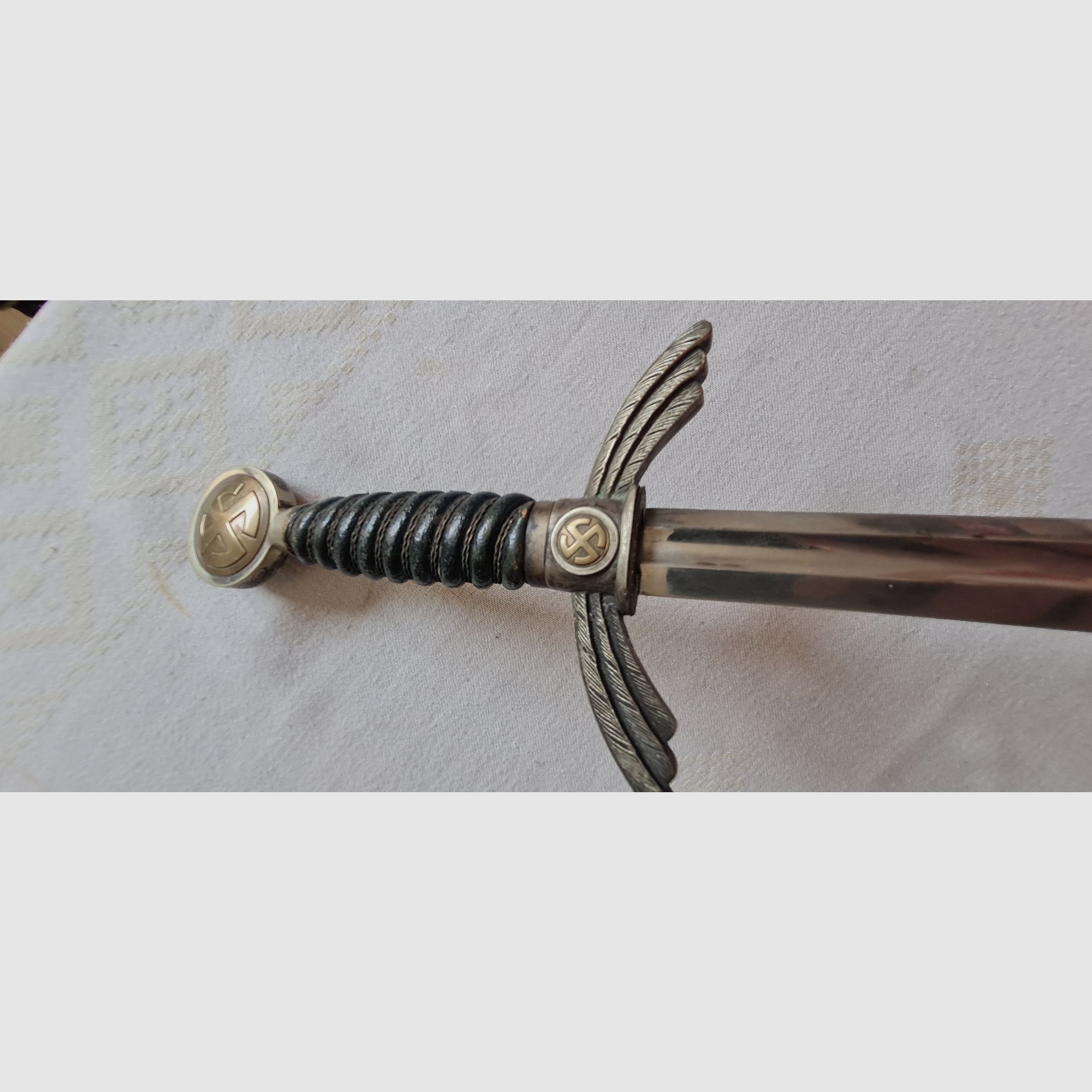 3. Reich Wehrmacht Luftwaffe (WL) Schwert für Offiziere 