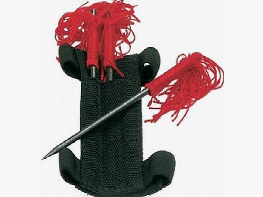 Wurfdarts mit Armholster und Nylontasche