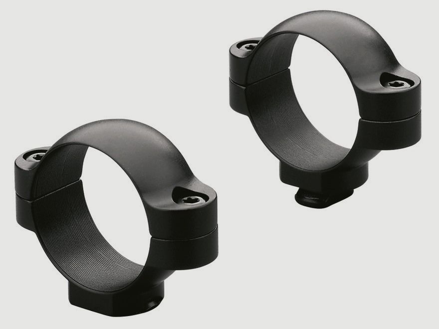 Leupold STD anelli 25,4mm medio lucido nero