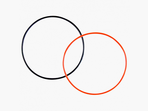 Set di guarnizioni in gomma O per chiusura a baionetta