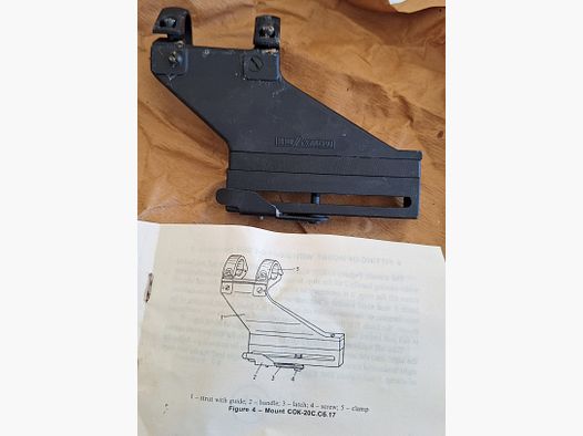 NEW AK 47 / 74 side mount 1 inch Izhmash OVP scope Klaschnikov