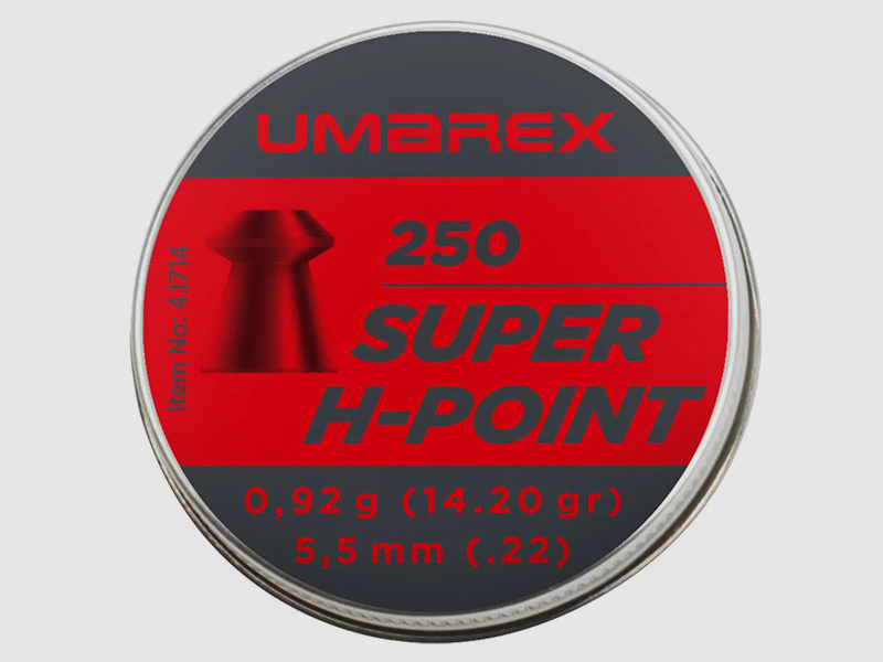 Hohlspitz Diabolos Umarex Super H-Point Kaliber 5,5 mm 0,92 glatt 250 StĂĽck