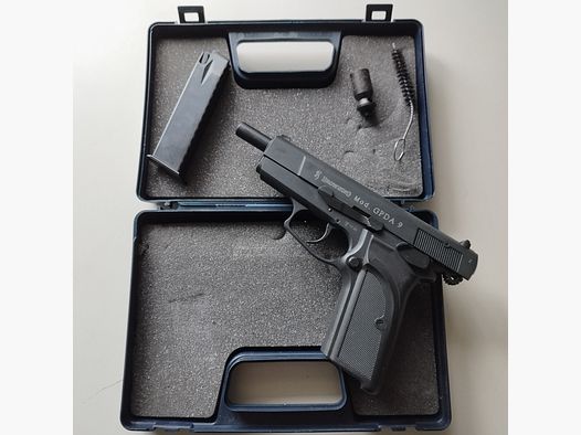 Browning GPDA 9 - 9mm P.A.K. -  SRS Pistole mit Box PTB