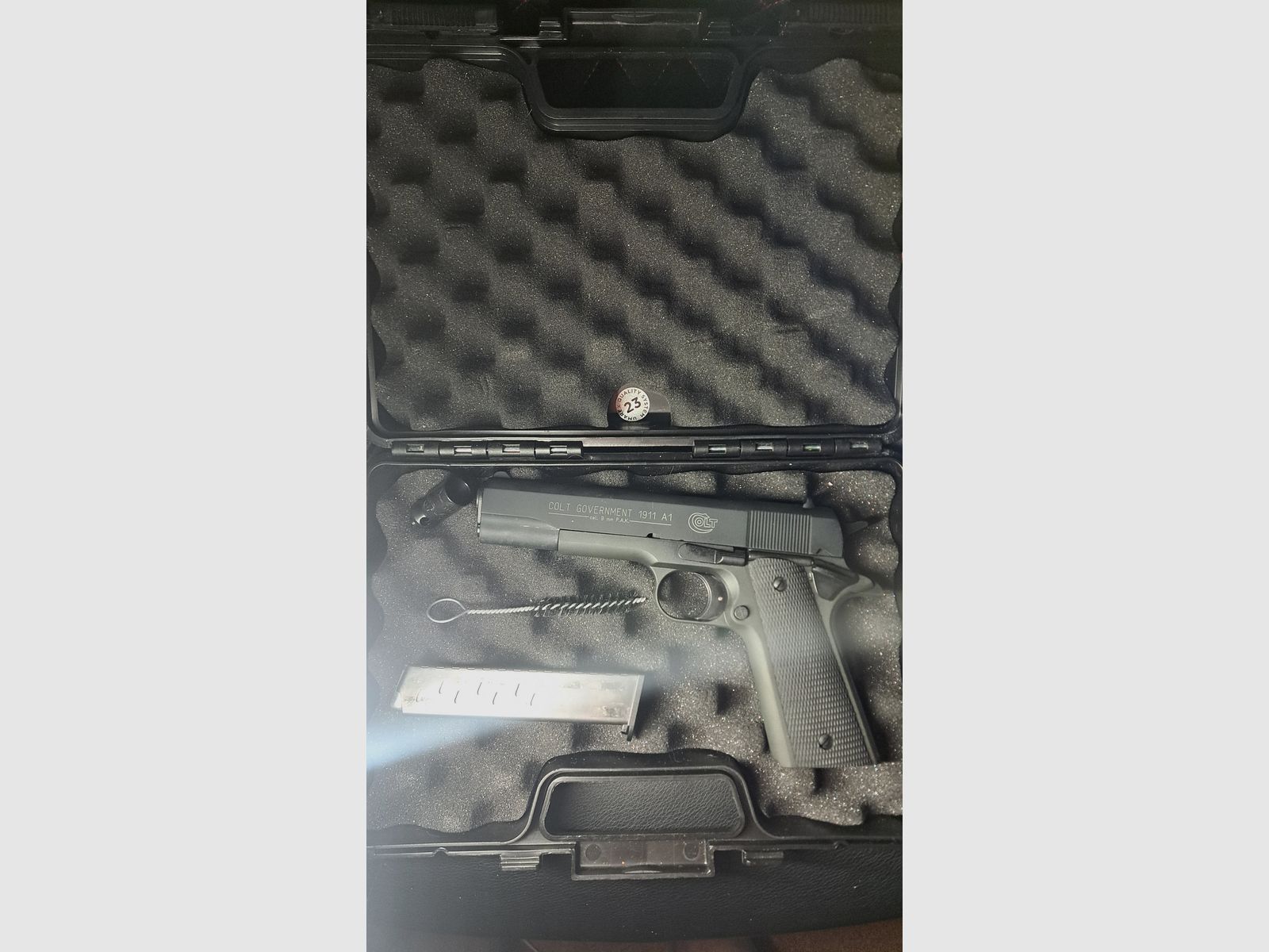 Colt Schreckschuss Pistole Government 1911 A1 gebraucht