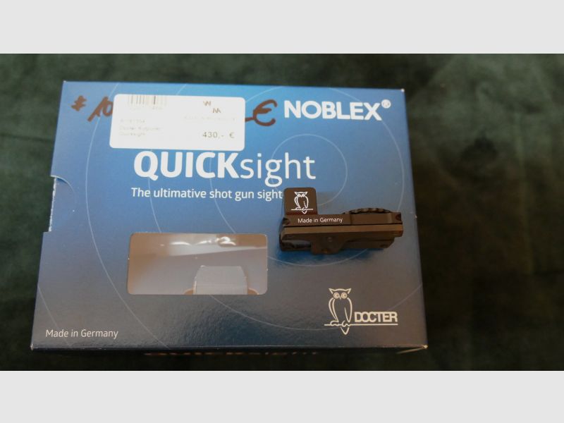 Noblex / Docter Quick sight für Flinten, neu!