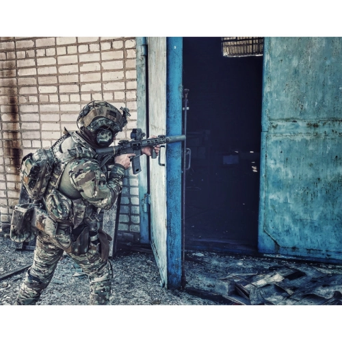 Karabinek AR-15 MILICON Spartan 11.5" BLACK kal: .223 WYLDE ( .223 Rem/5,56x45mm NATO ), zdjęcie 2 z 3