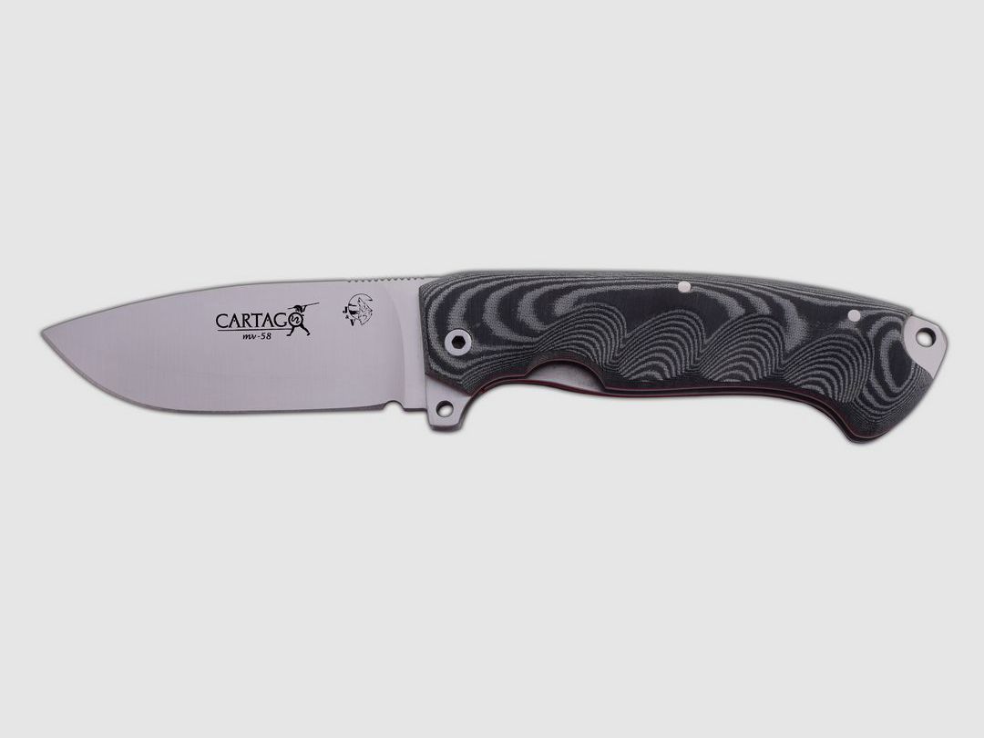 Cartago Micarta Negra Foldekniv, billede 1 af 5