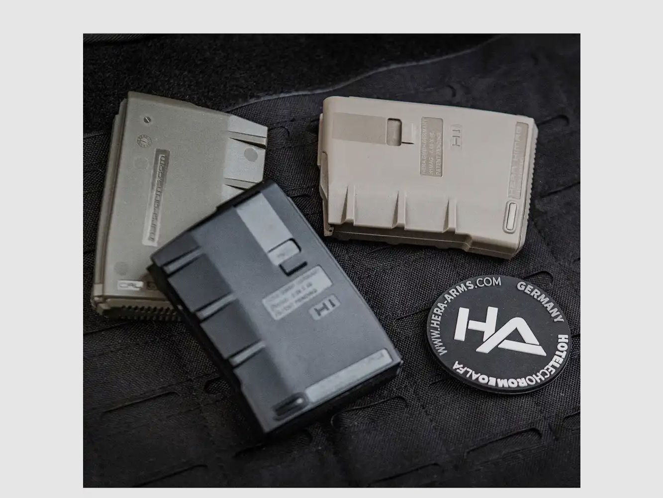 HERA Arms Magazine H1 - 10 colpi - .223 Rem./5,56×45 - OD Green - AR15