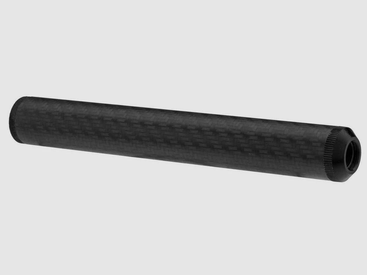 Schalldämpfer Carbon - 22LR - 1/2'x28 - 1/2' - 28 Gewinde pro Zoll, Bild 1 von 4