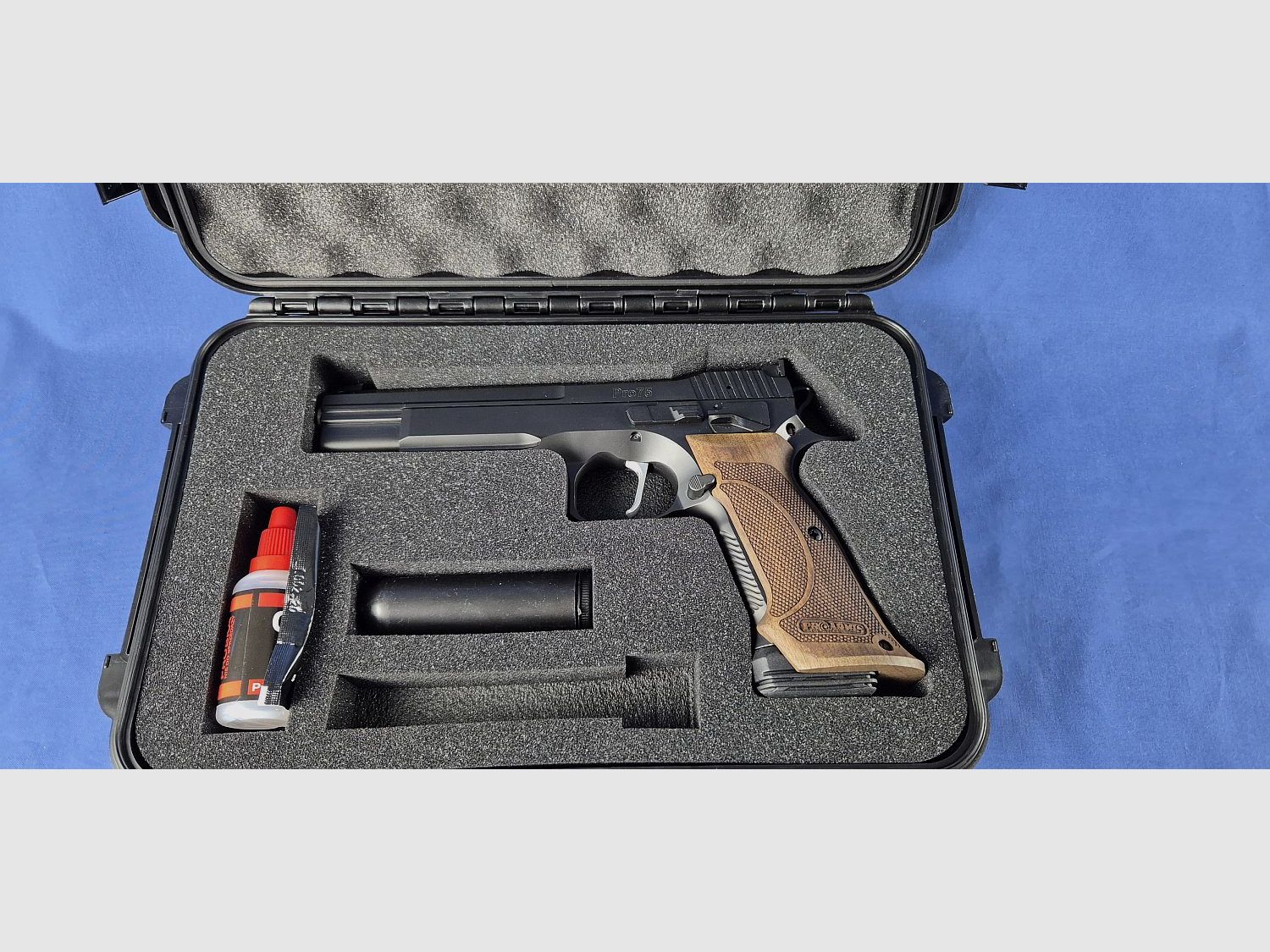 Proarmis Pro75 Shadow Cal.9x19mm, LL:6″ Noir, image 2 sur 3