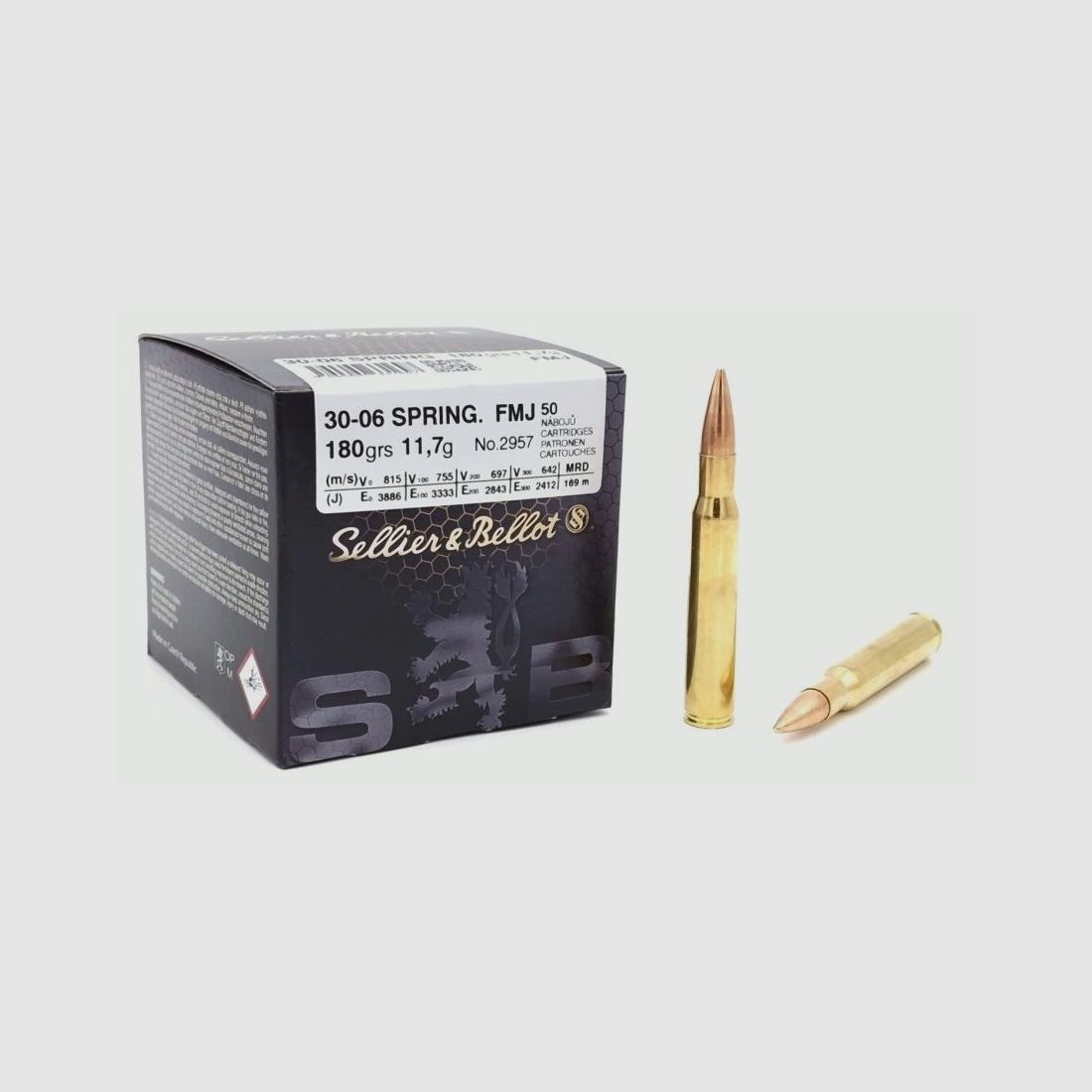 6x50 schoten .30-06 S&B 180gr FMJ