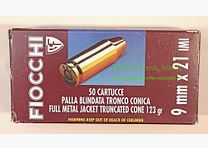 Fiocchi - Italien Pistolenpatronen 9 mm x 21 IMI