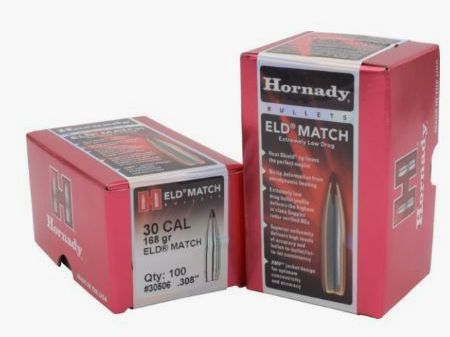 Hornady ELD Match – Caliber .308 Win | 168 Grain #30506