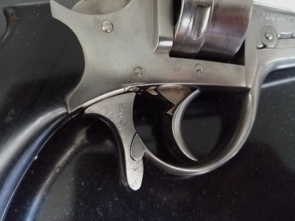 Seltener Revolver mit Galand-System – selten im Kaliber 9mm – 6 Schuss – nahezu regulär für den Konflikt von 1870/1871 – geniales kollektives Extractorsystem – Hervorragend, Bild 11 von 21
