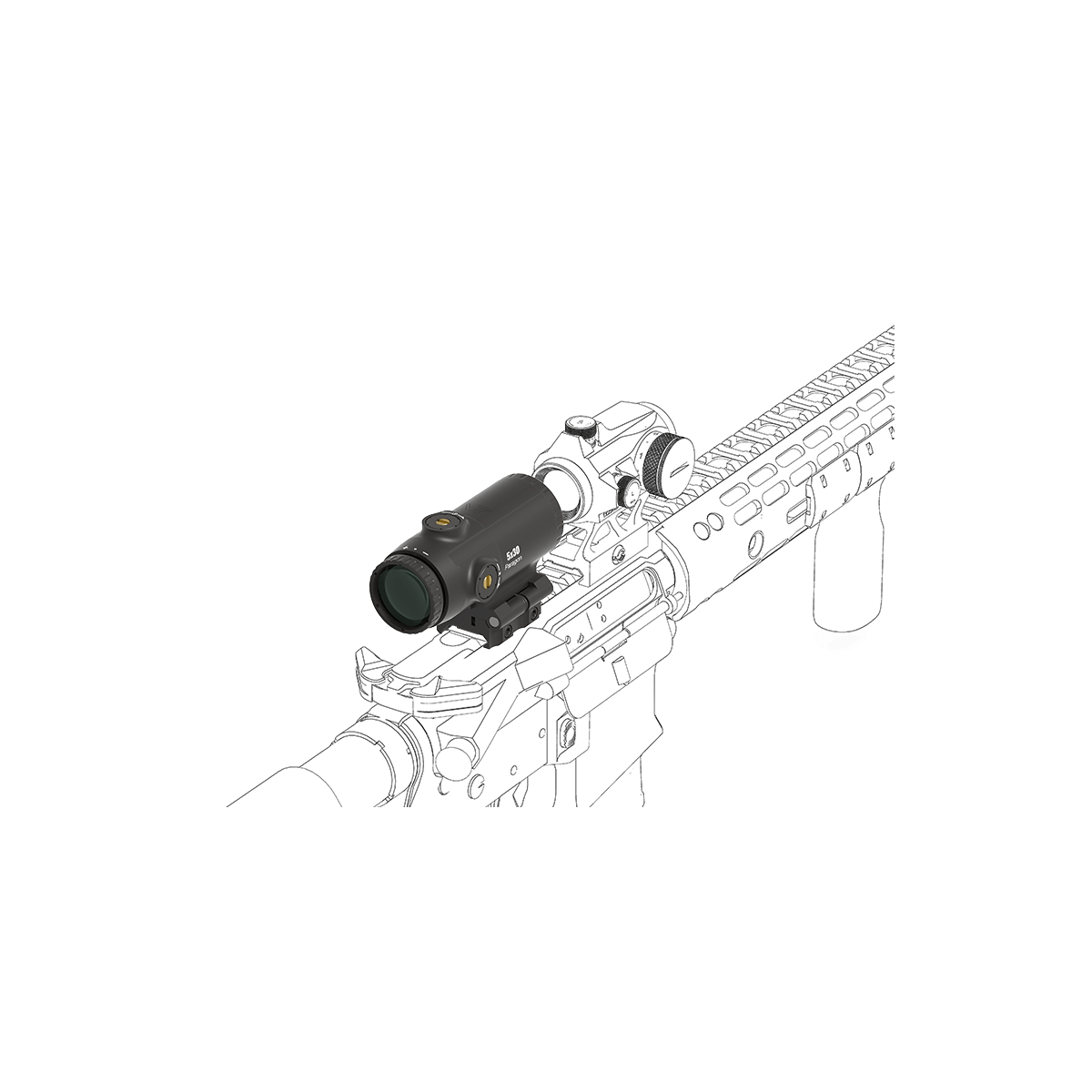Magnificador Vector Paragon 5×30, imagen 9 de 10
