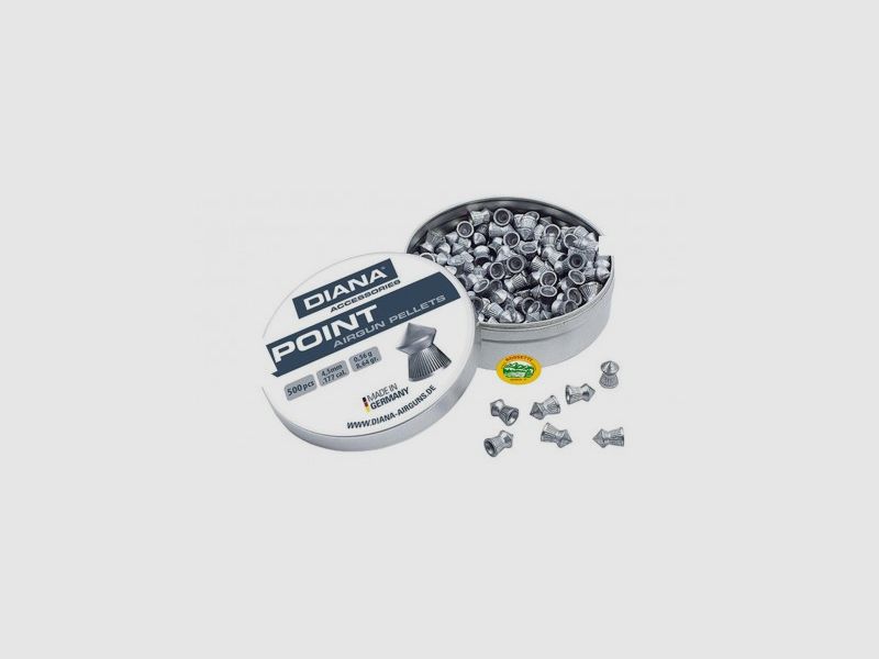 DIANA Geschosse POINT Kal. 4,5mm - 0,56g