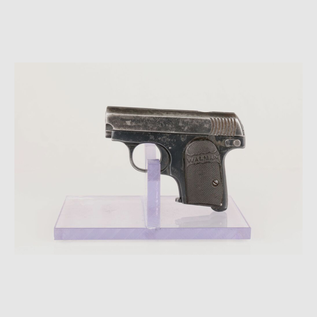 Pistolet automatique Patent Walman 1908