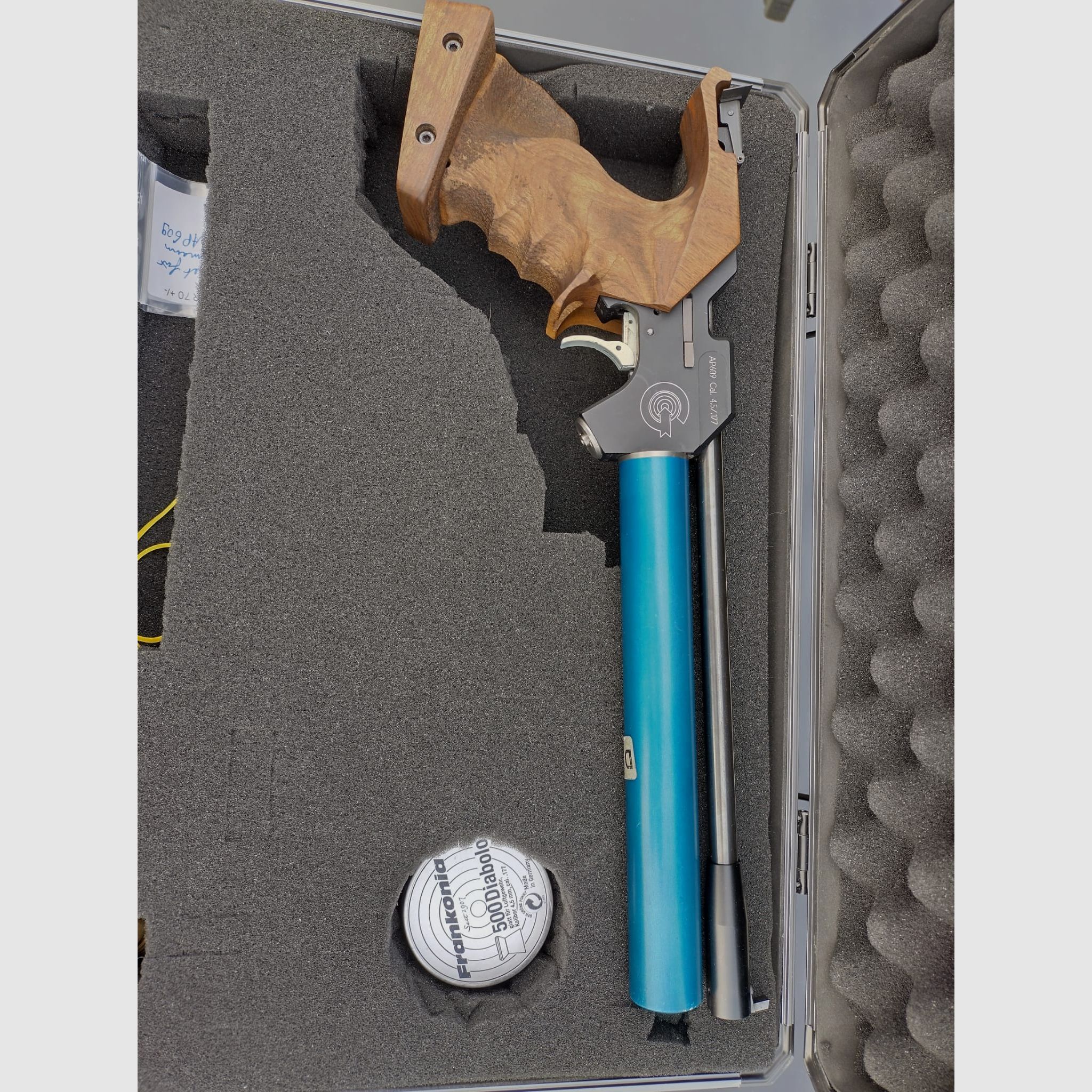 Gehmann AP 609 Match Luftpistole mit Koffer