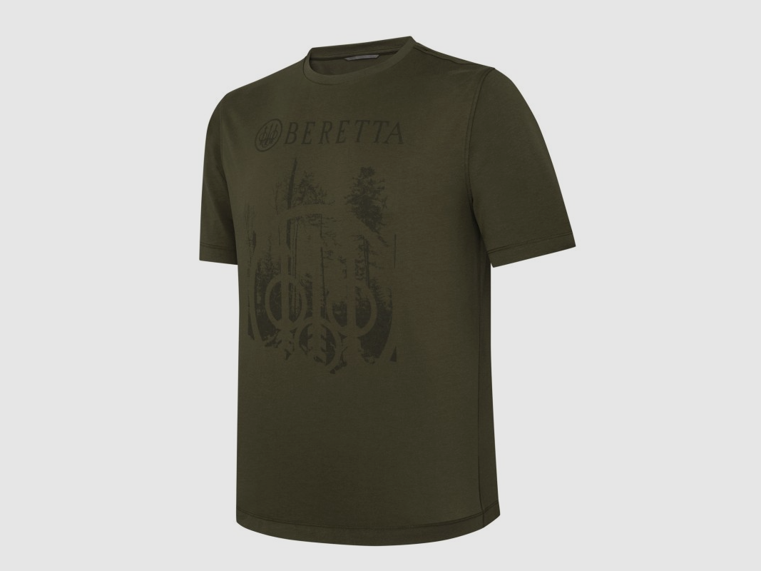 Koszulka BERETTA Outline Dark Olive TS812, zdjęcie 5 z 5