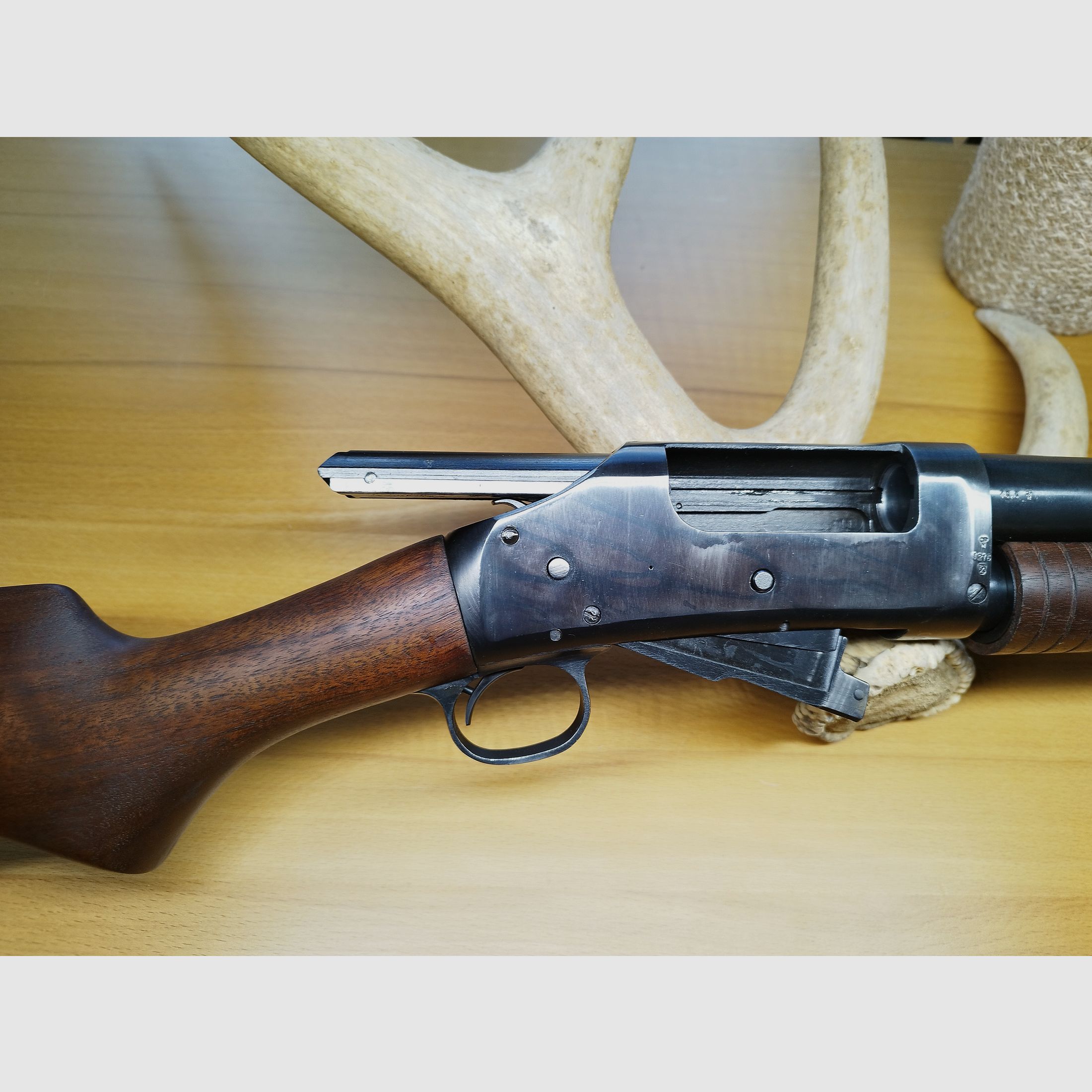 Repetierflinte Norinco 1897 12/70 ÜBERARBEITET Pumpgun Western 