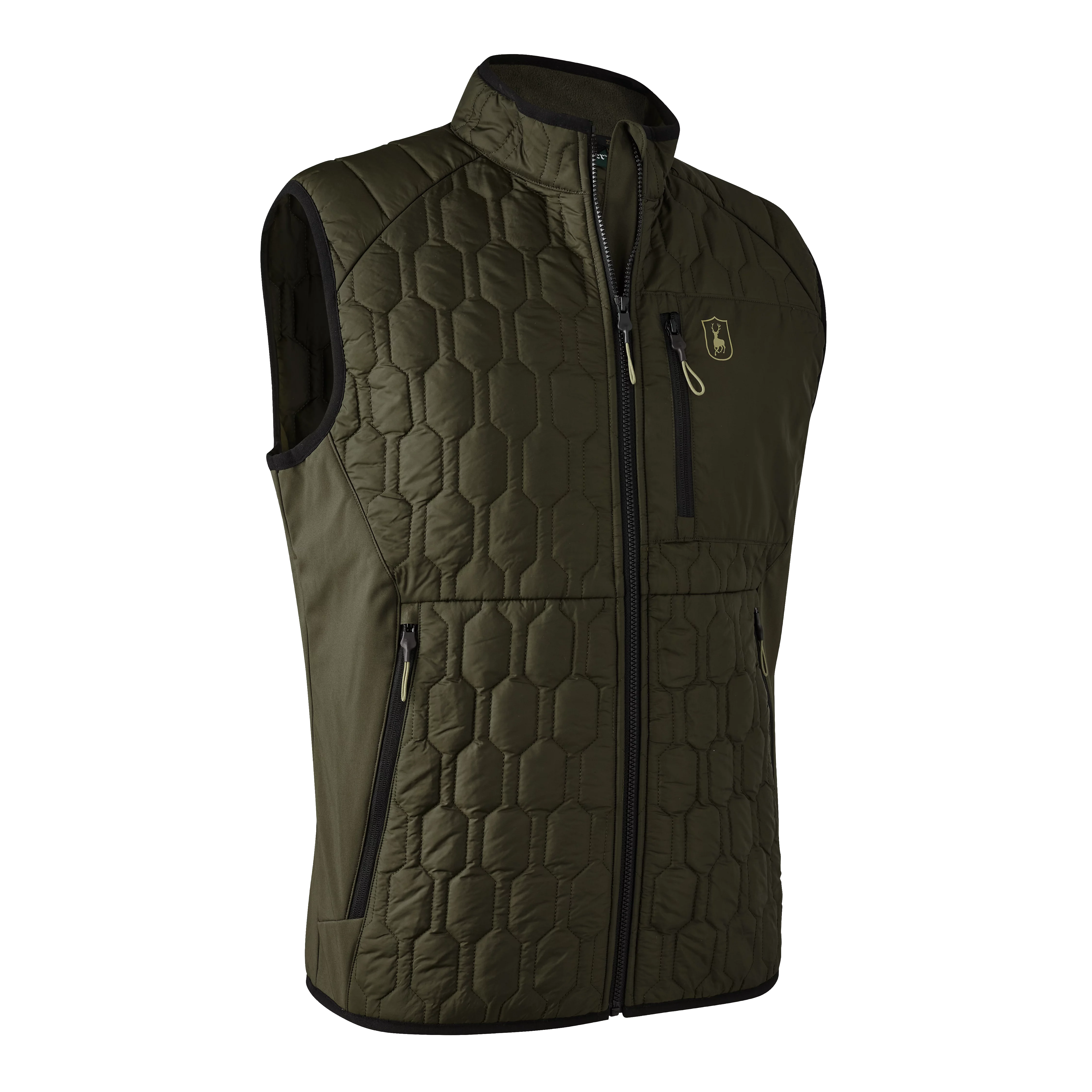 Mossdale kamizelka pikowana - Forest Green, zdjęcie 4 z 5
