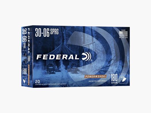 Federal TLM Power Shok .30-06Spr 180gr 20 rounds