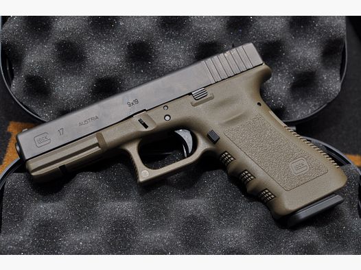 Glock 17 Gen 3 pistola cal. 9x19 color Olive