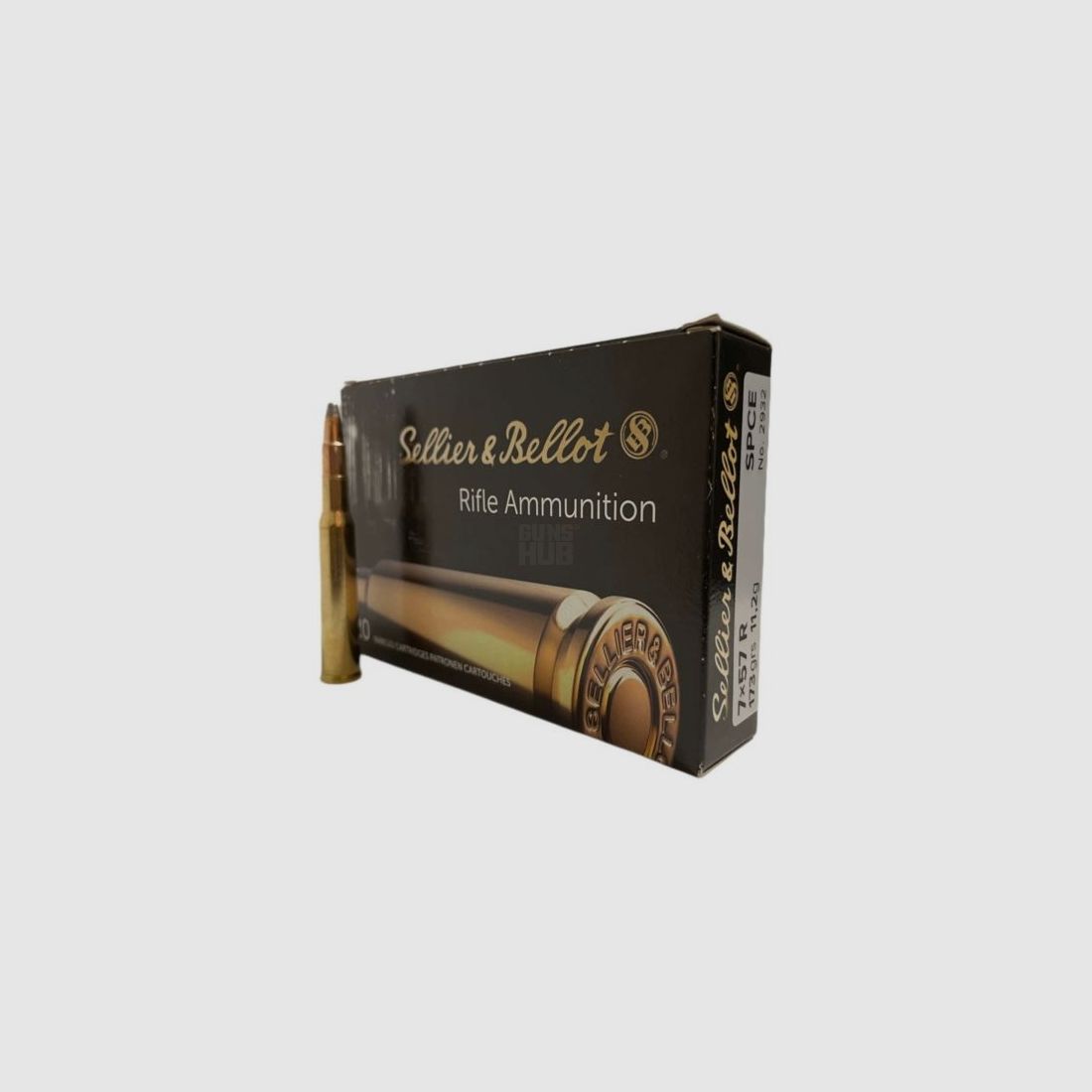 Munitions S&B 7x57 R SPCE 11,2 g/173 gr
