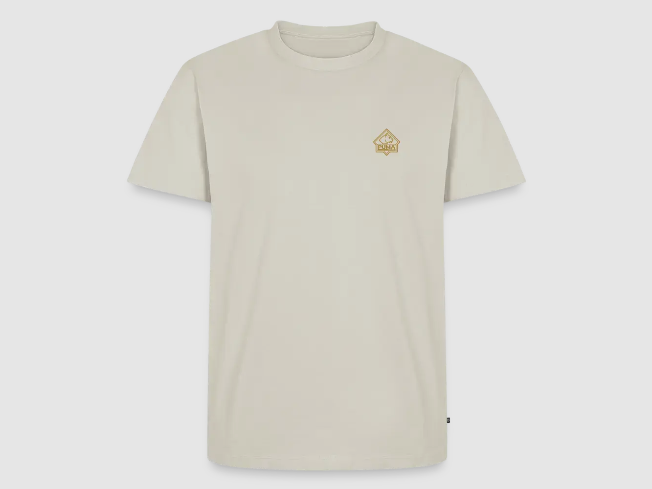 PUMA Men´s Premium T-Shirt "PUMA Sharp Stuff White Hunter", Bild 5 von 33