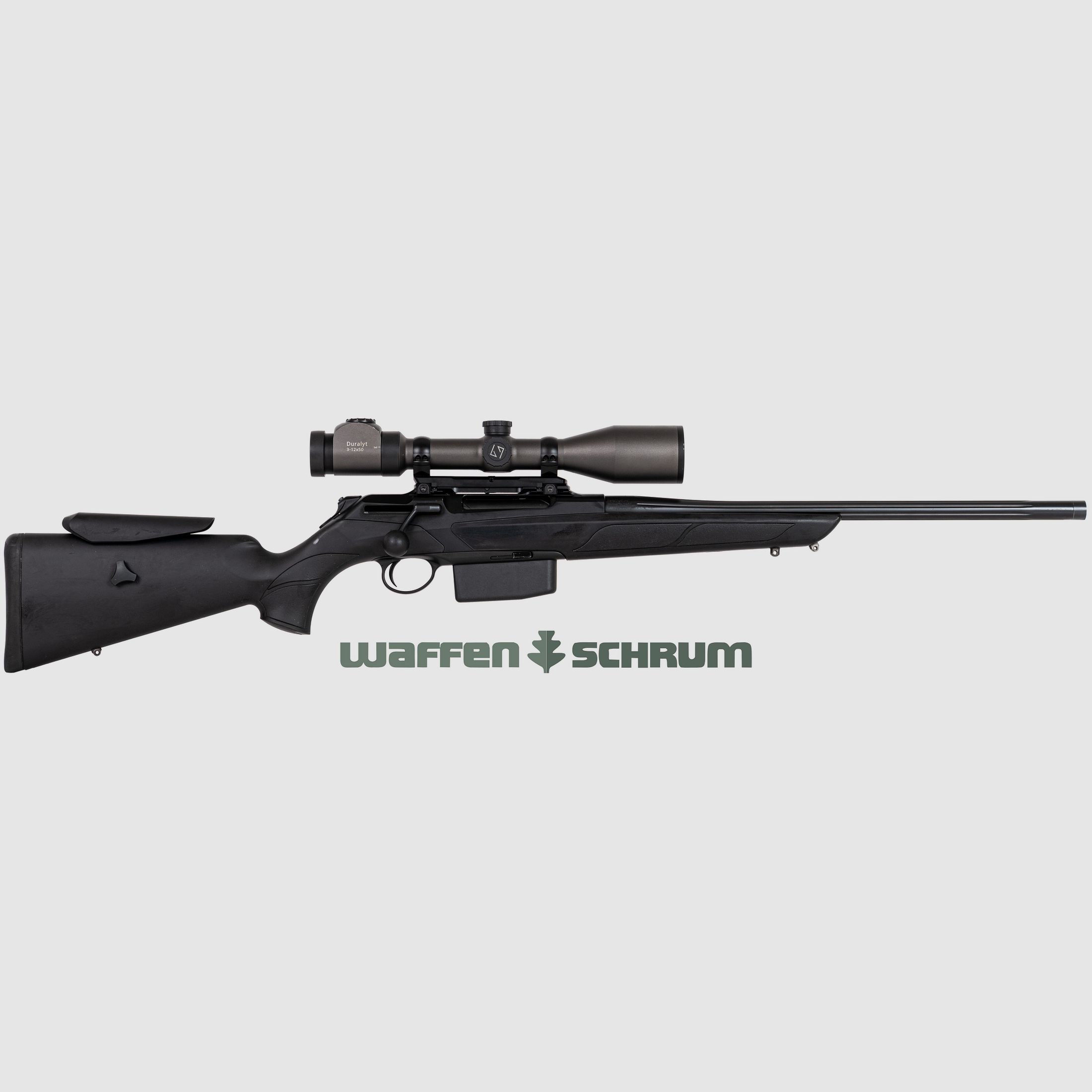 Merkel RX Helix Explorer .308Win, ZF Zeiss Duralyt 3-12x50 Abs. 60, Dentler Montage, LL: 47cm, Gew. M15x1, cannelé, chargeur de 5 coups, manuel