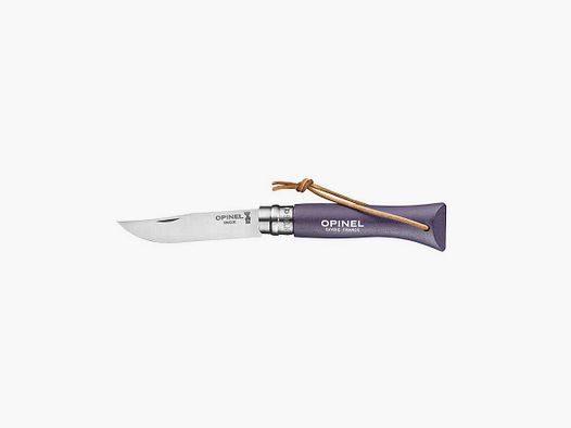 Folding Knife Baroudeur N°06 Stainless Steel Purple Opinel