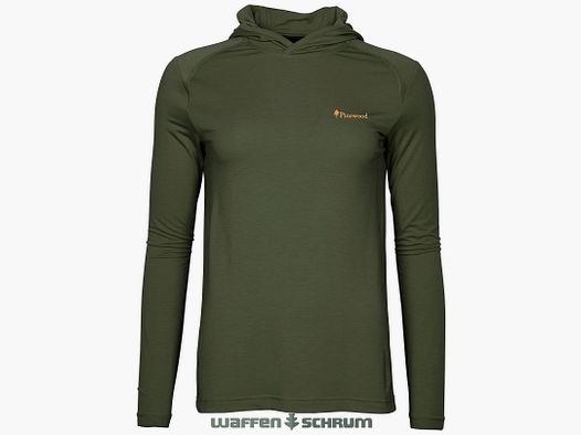 Pinewood Hoodie Insect Safe Moss Green