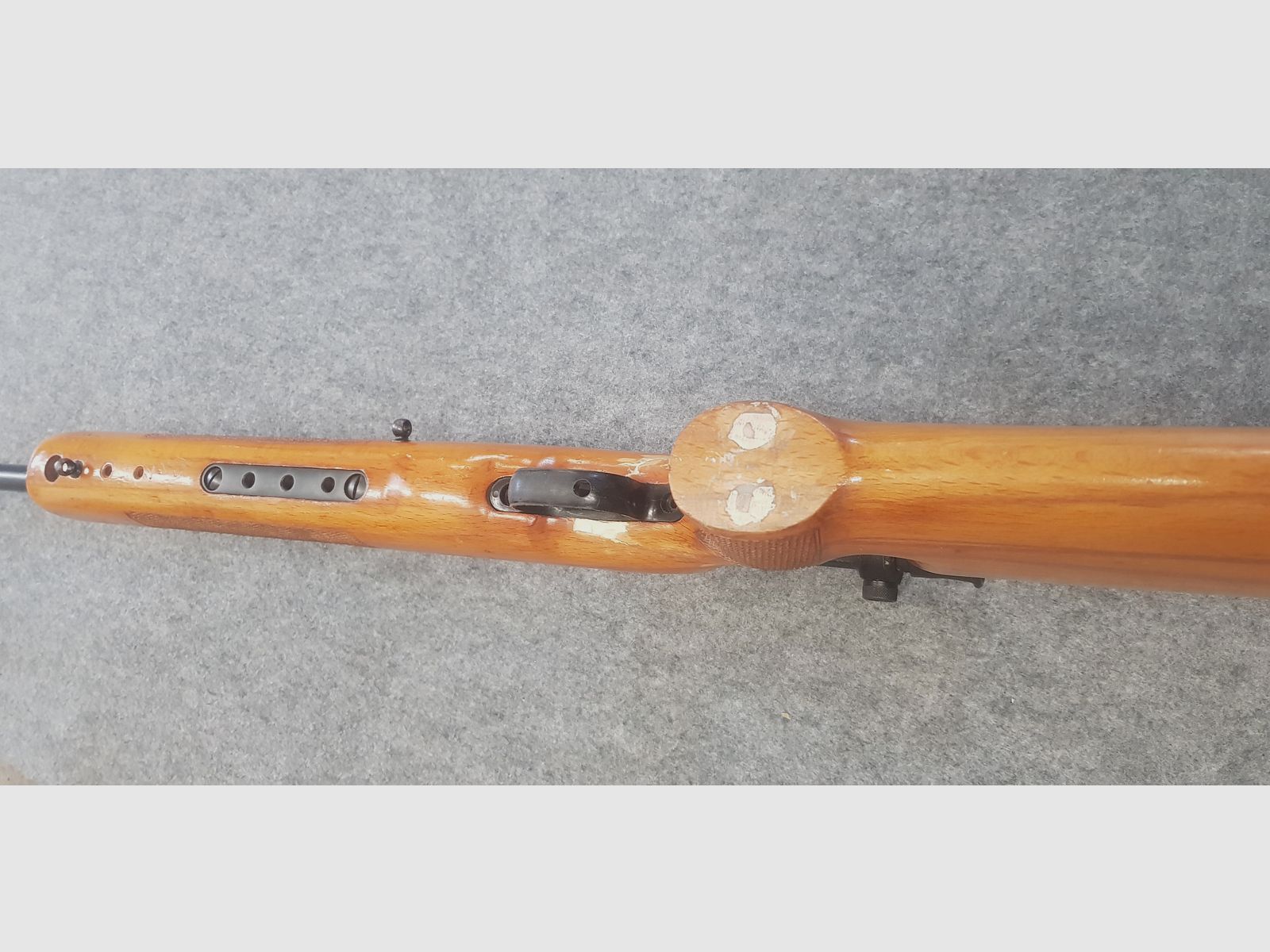 Weihnachtsangebot Seltenes aus Suhl Oberhebelspanner Luftgewehr Haenel Mod. IV/M im guten restaurierten Zustand Oberhebel 4M cal. 4,5mm Diabolo