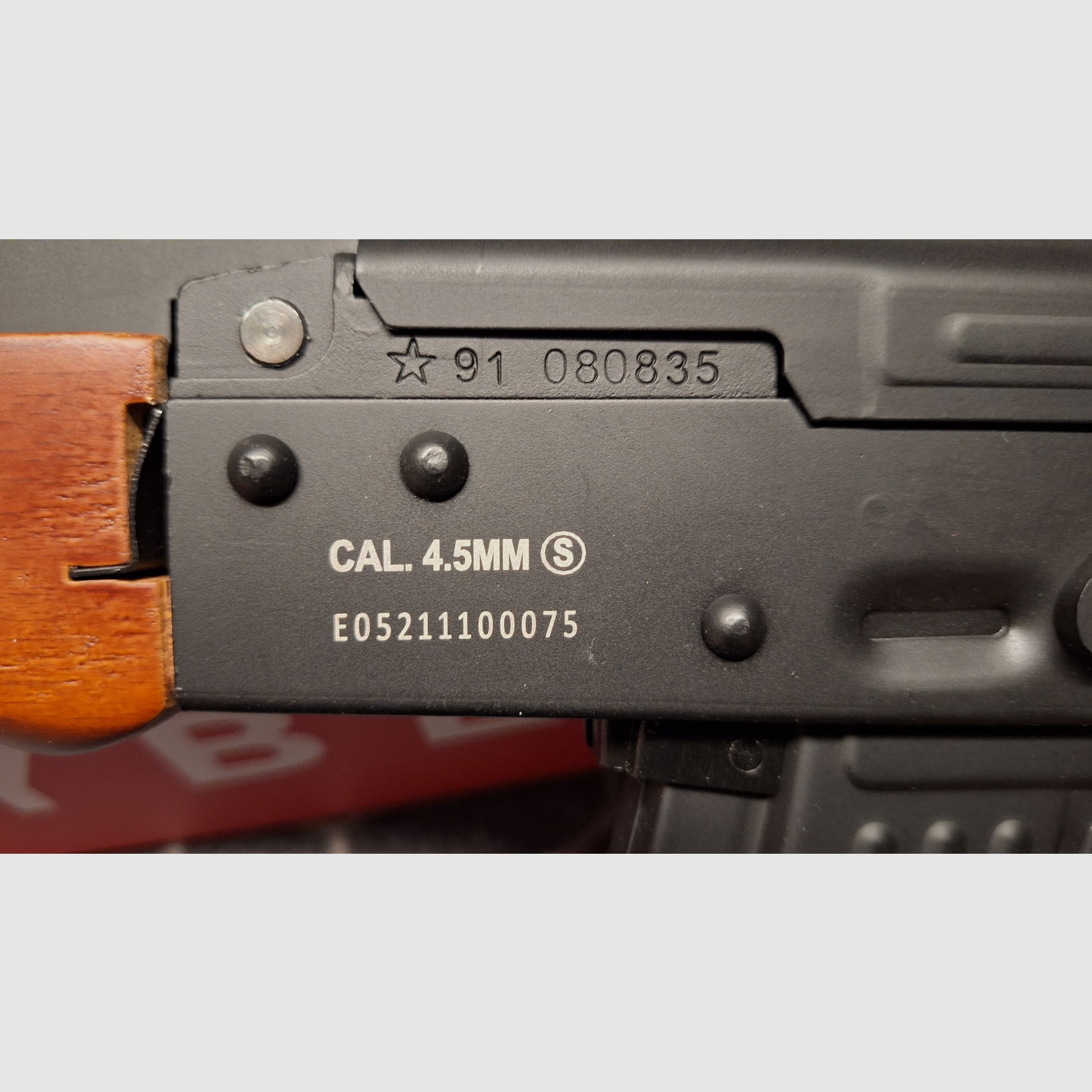 Kalashnikov AK74 G.S.G. Co2-Rifle de aire 4,5 mm-NUEVO!