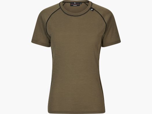 Seeland Apex Aia Merino T-Shirt Damen Covert Green, XL