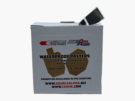 CED/DAA Wasserdichte Schusspflaster - Schwarz